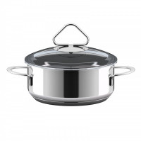 Кастрюля 1 литр Гурман Стекло ВСМПО 220310