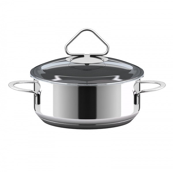 Кастрюля 1 литр Гурман Стекло ВСМПО 220310