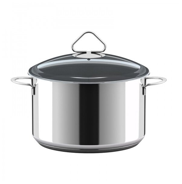 Кастрюля 4,5 литра Гурман Стекло ВСМПО 220345